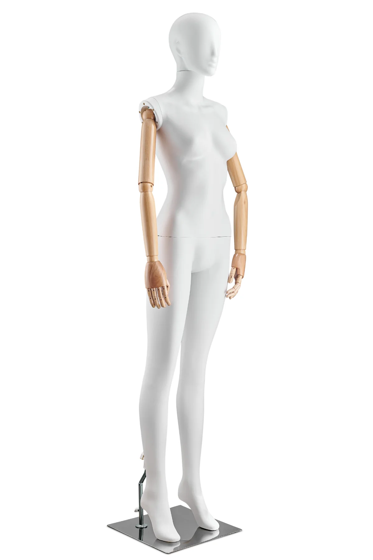 Female Abstract Mannequin in Standing or Sitting Pose w/ Articulating Arms (AP Series) - Image 3