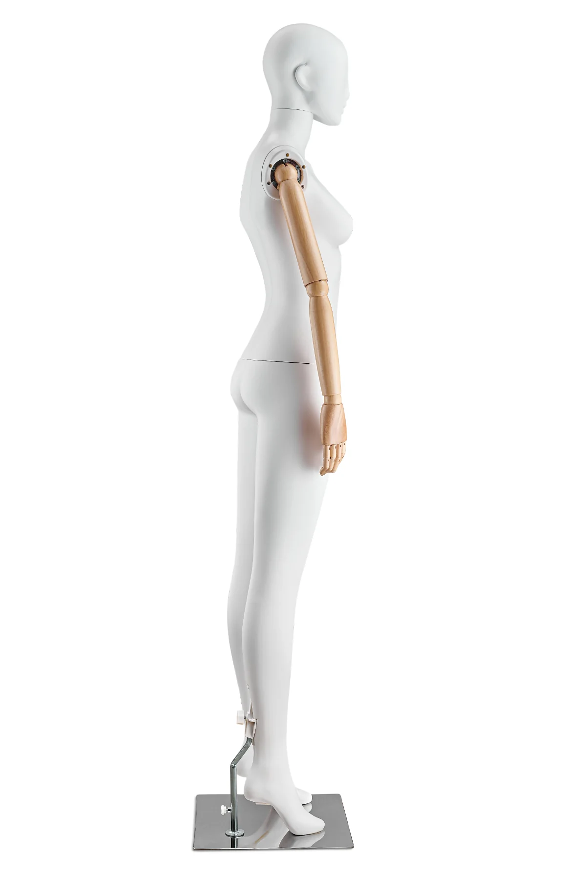Female Abstract Mannequin in Standing or Sitting Pose w/ Articulating Arms (AP Series) - Image 4
