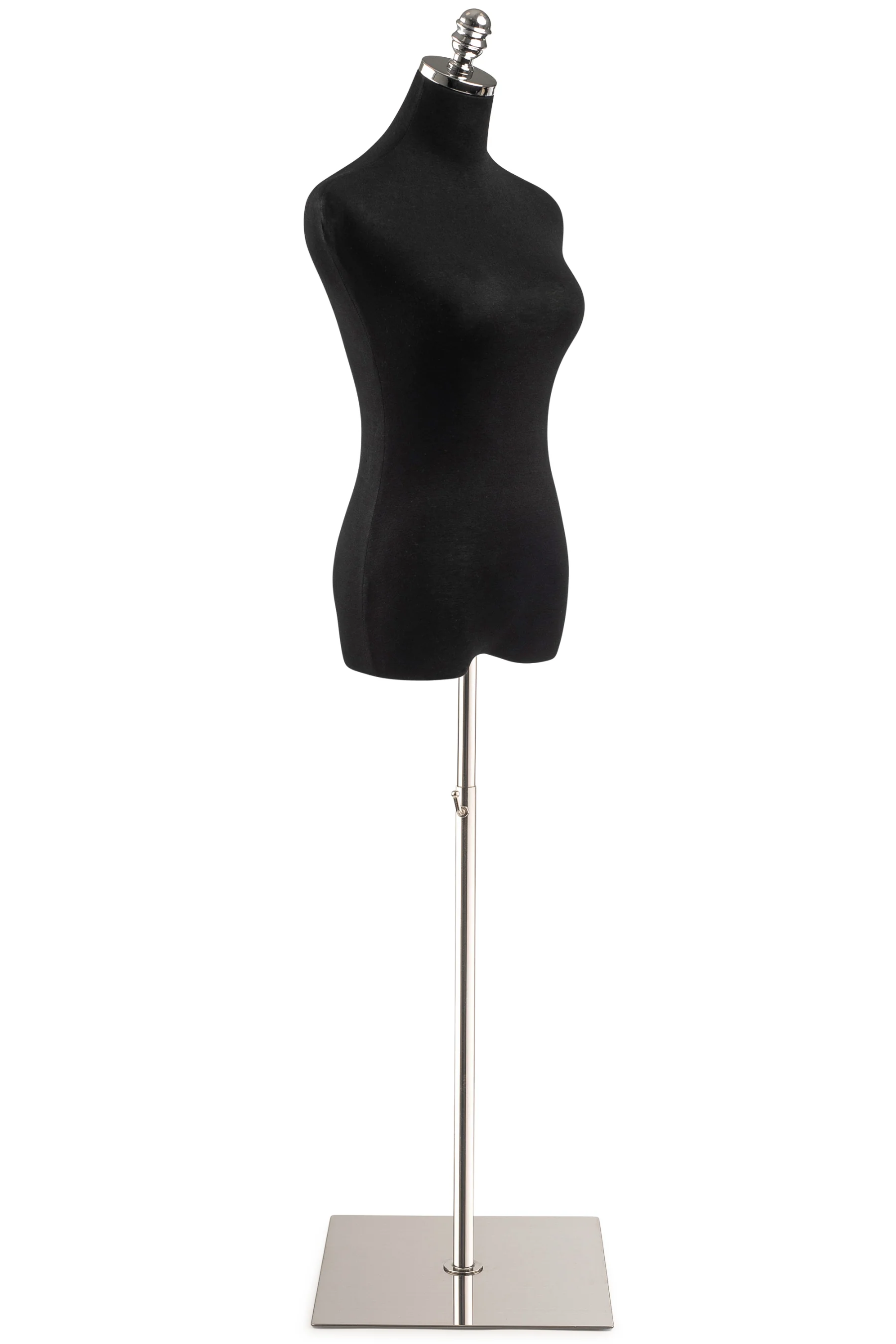Female Display Dress Form on Metal Flat Base - Image 16