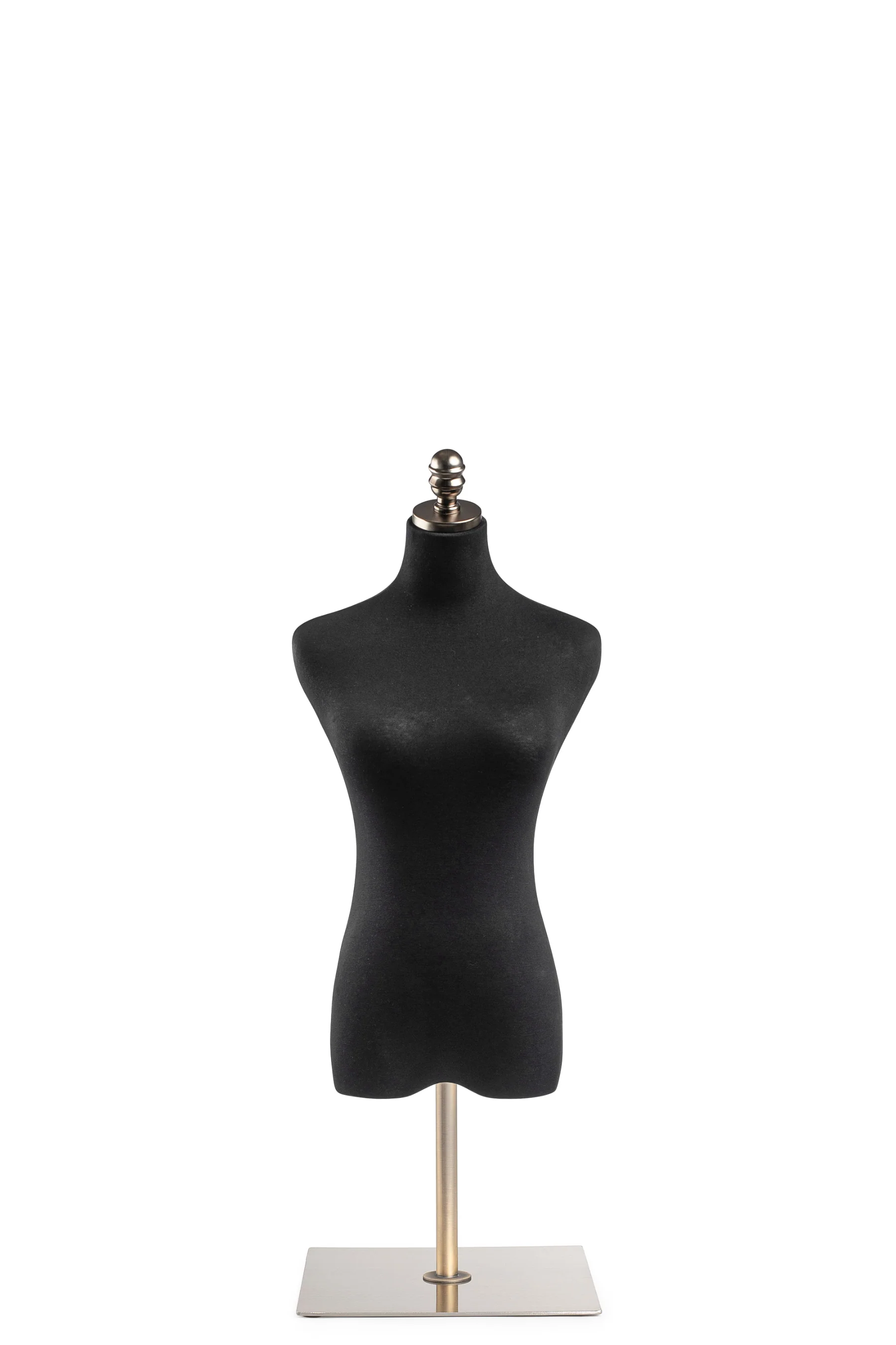Female Display Dress Form on Metal Tabletop Base - Image 8