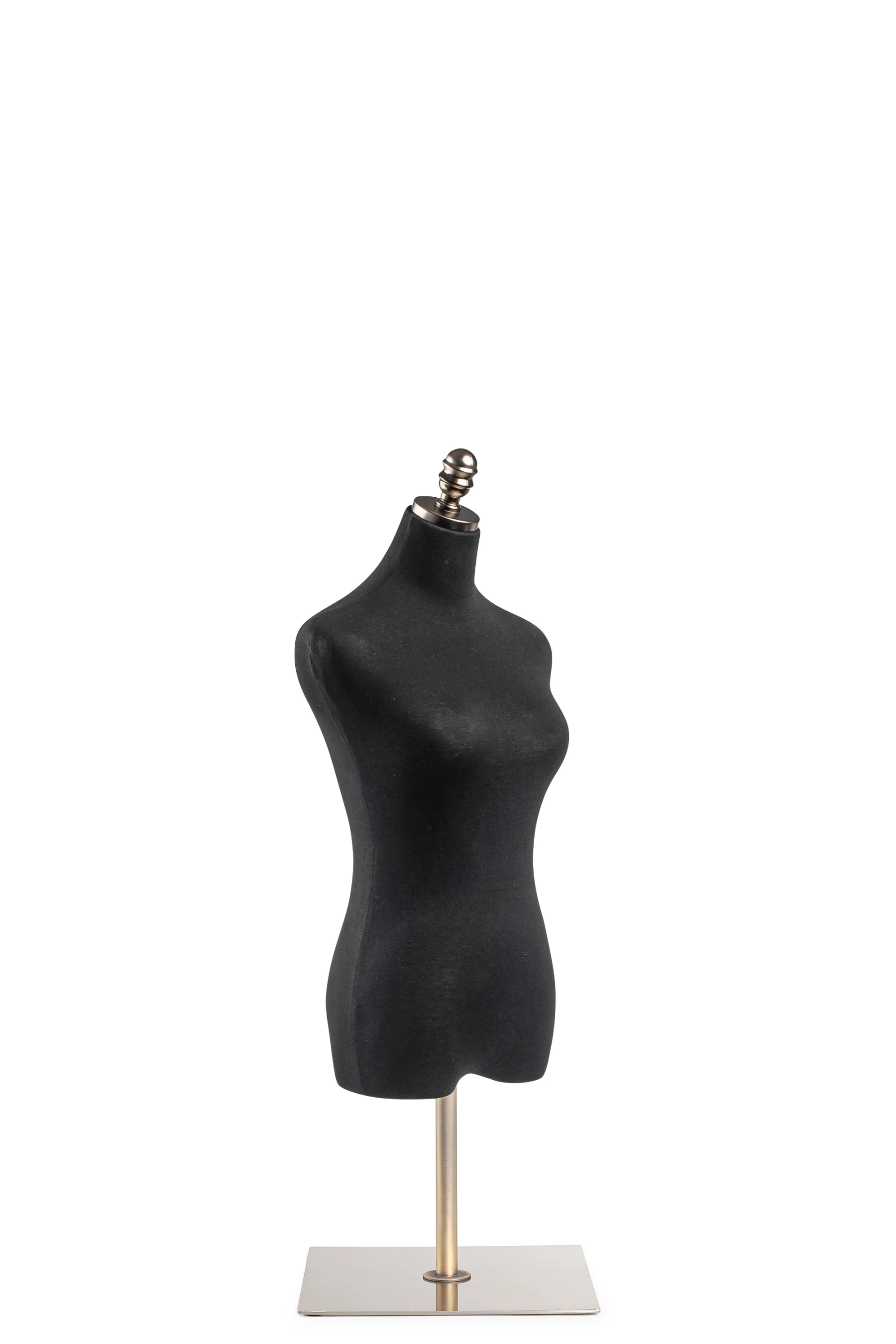 Female Display Dress Form on Metal Tabletop Base - Image 9