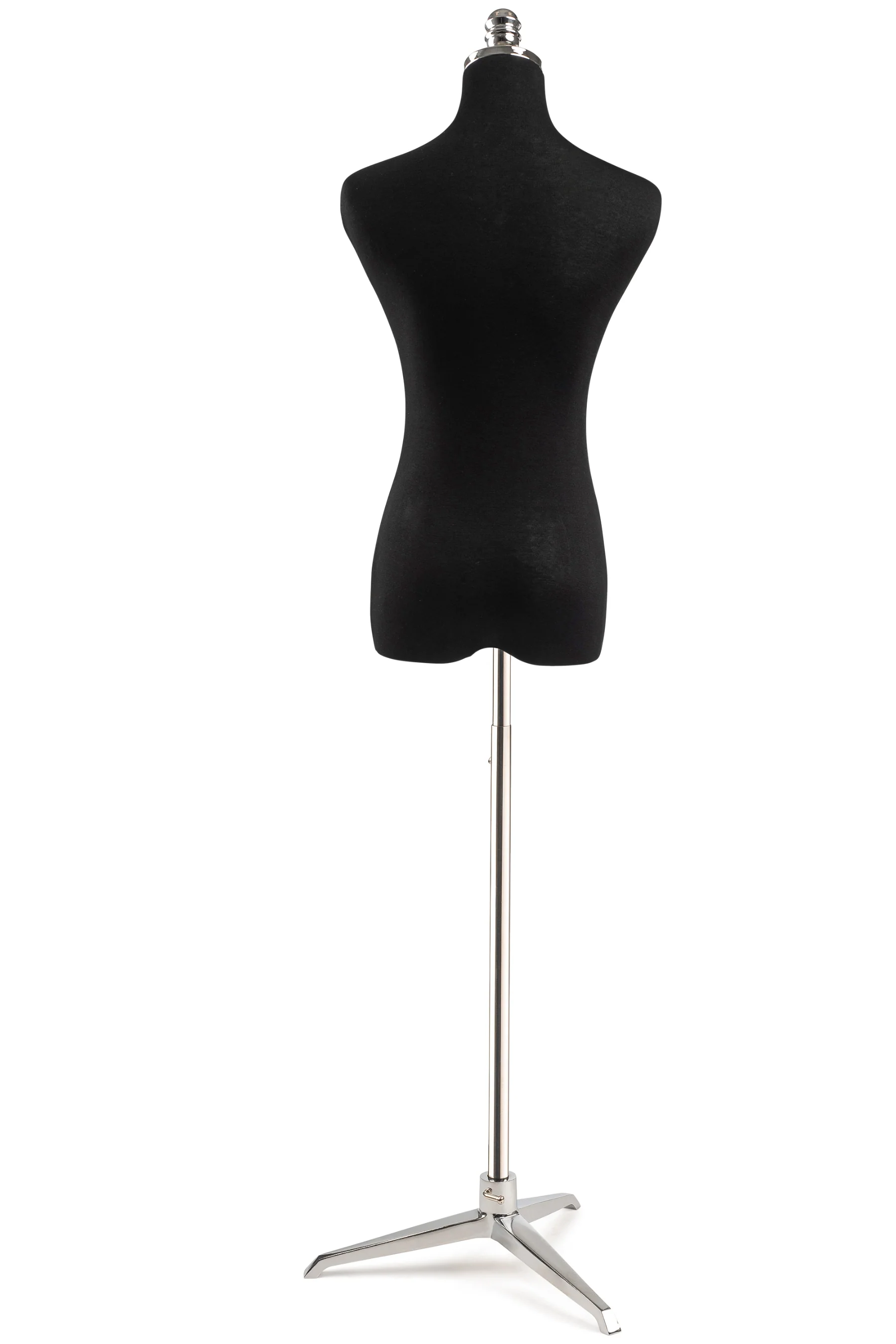 Female Display Dress Form on Metal Tripod Base - Image 17
