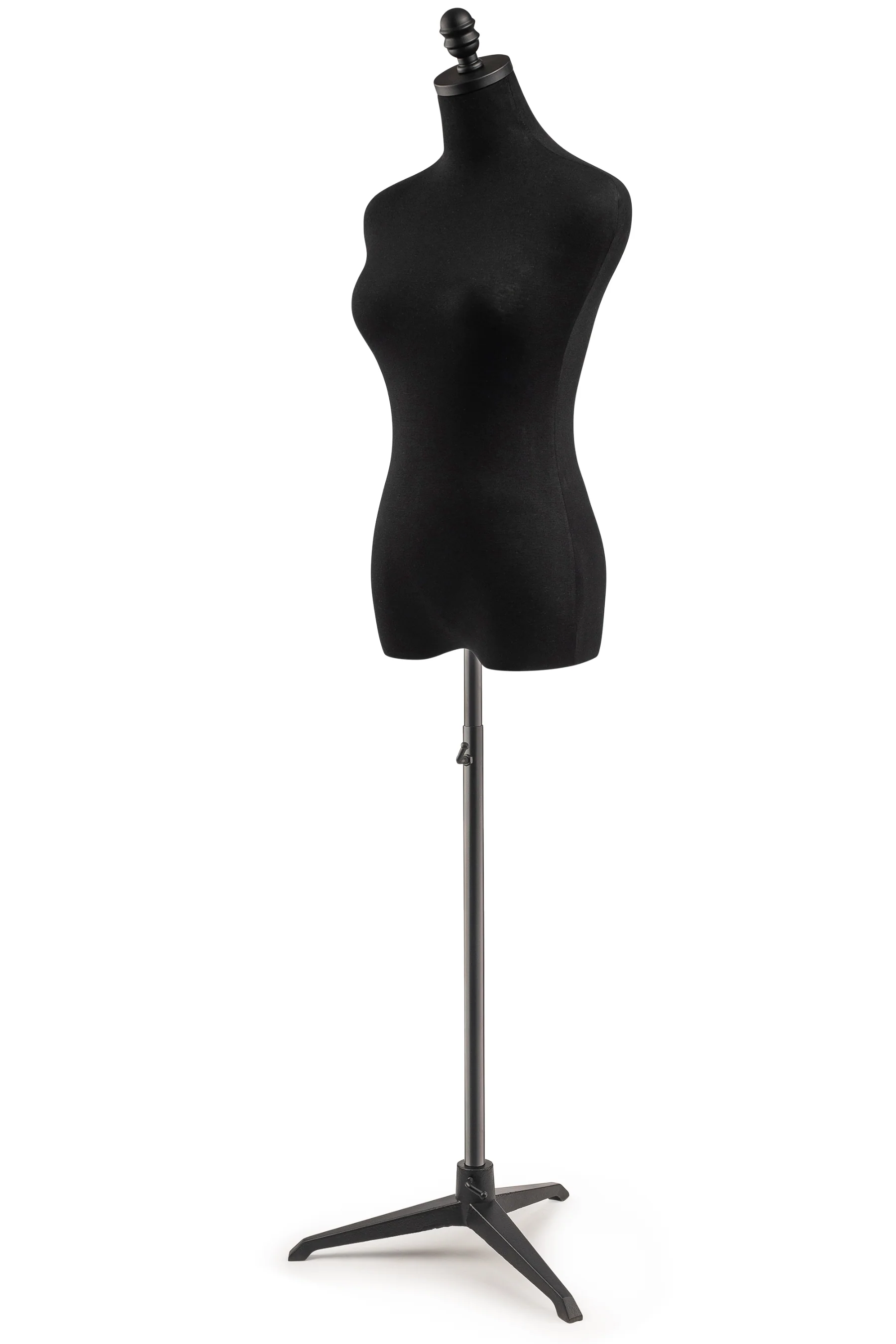 Female Display Dress Form on Metal Tripod Base - Image 3