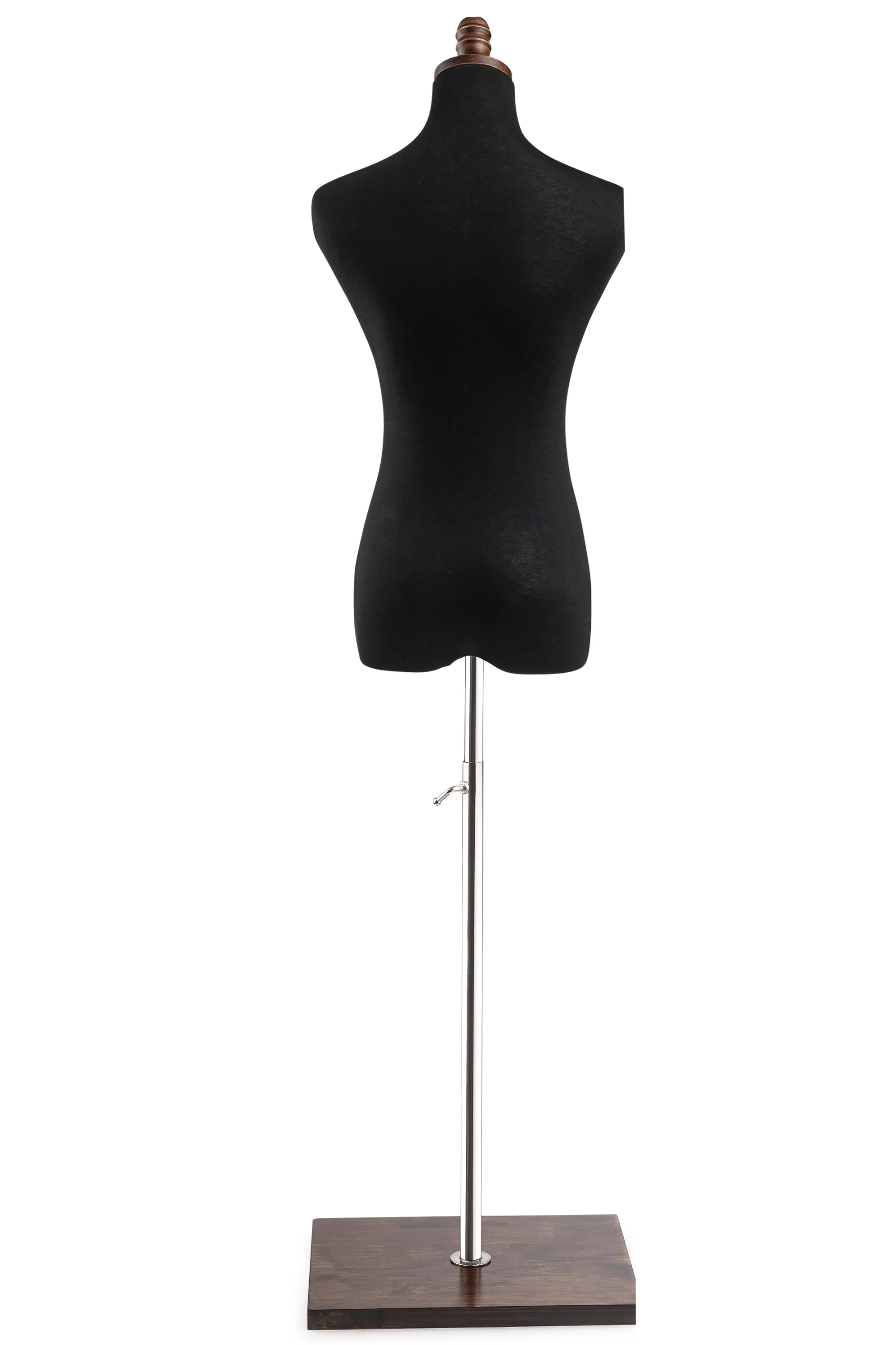 Female Display Dress Form on Wood Flat Base - Image 15