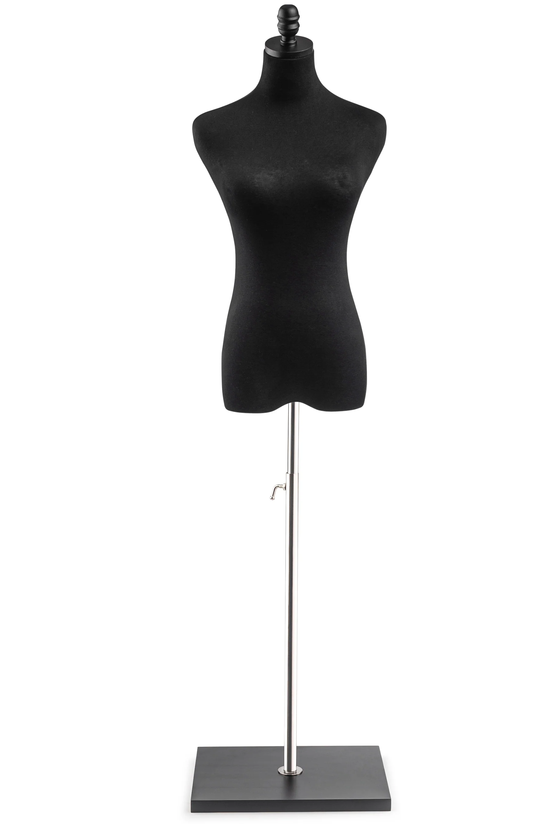 Female Display Dress Form on Wood Flat Base - Image 6