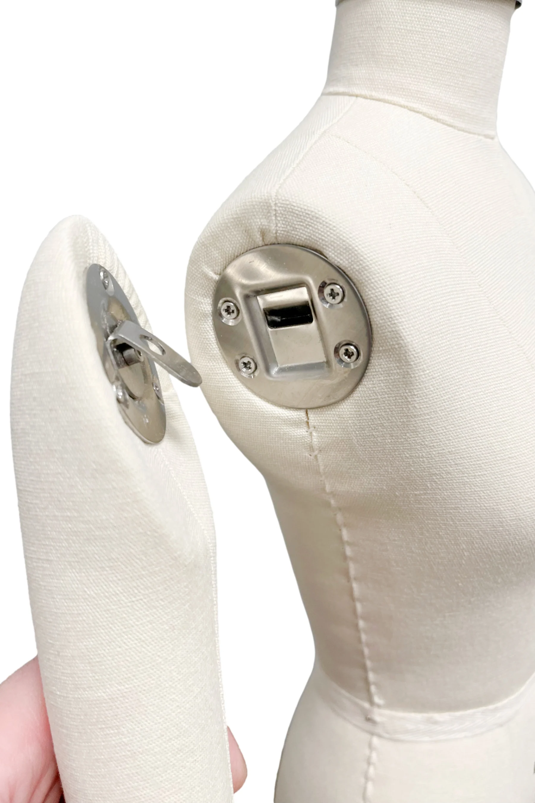 Half Scale Professional Male Full Body Dress Form ("Miniform") w/ Removable Arms - Image 8
