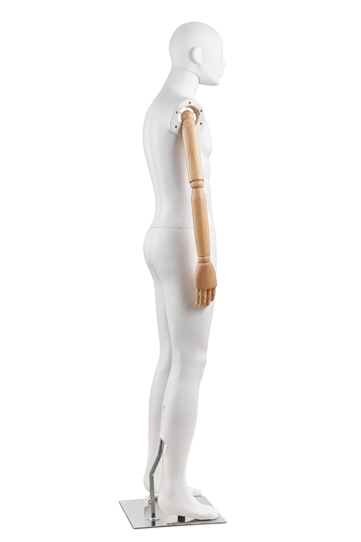 Male Abstract Mannequin in Straight Leg Pose w/ Articulating Arms (AP Series) - Image 10
