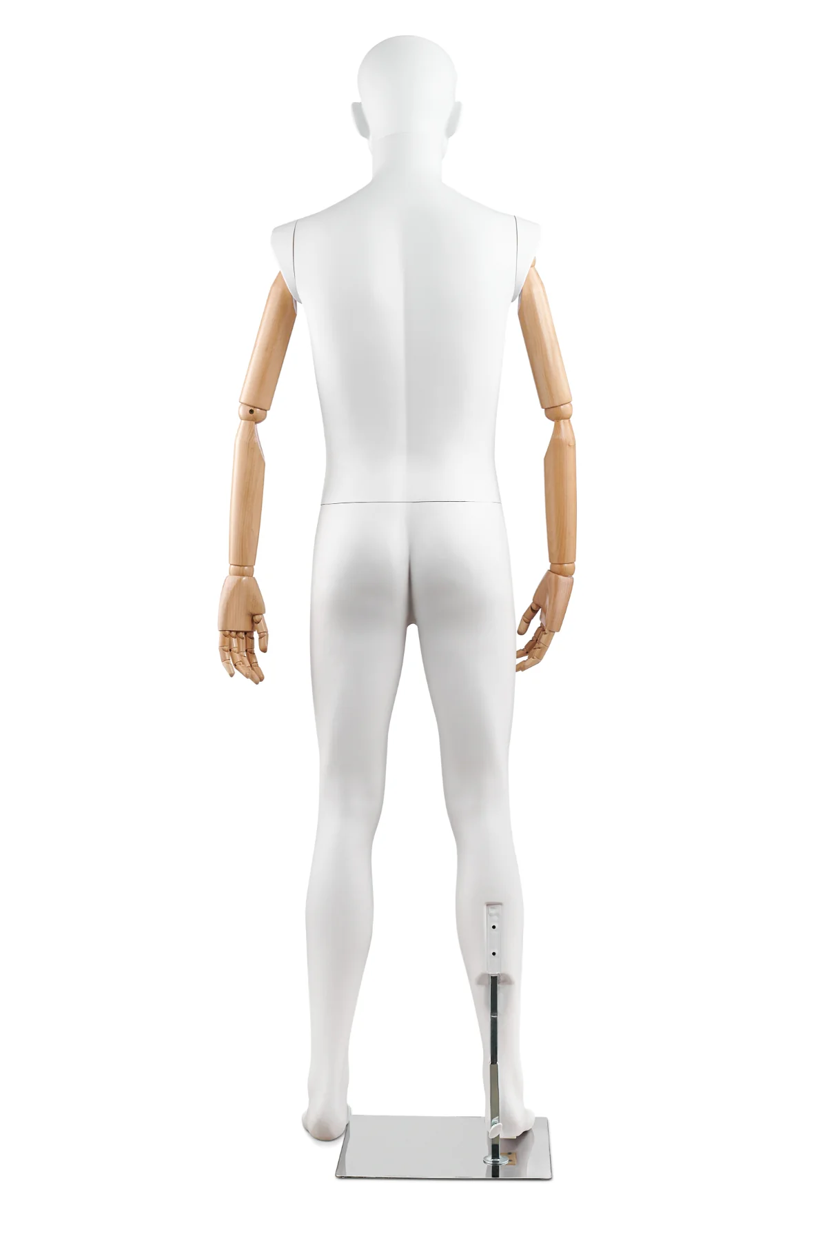 Male Abstract Mannequin in Straight Leg Pose w/ Articulating Arms (AP Series) - Image 6