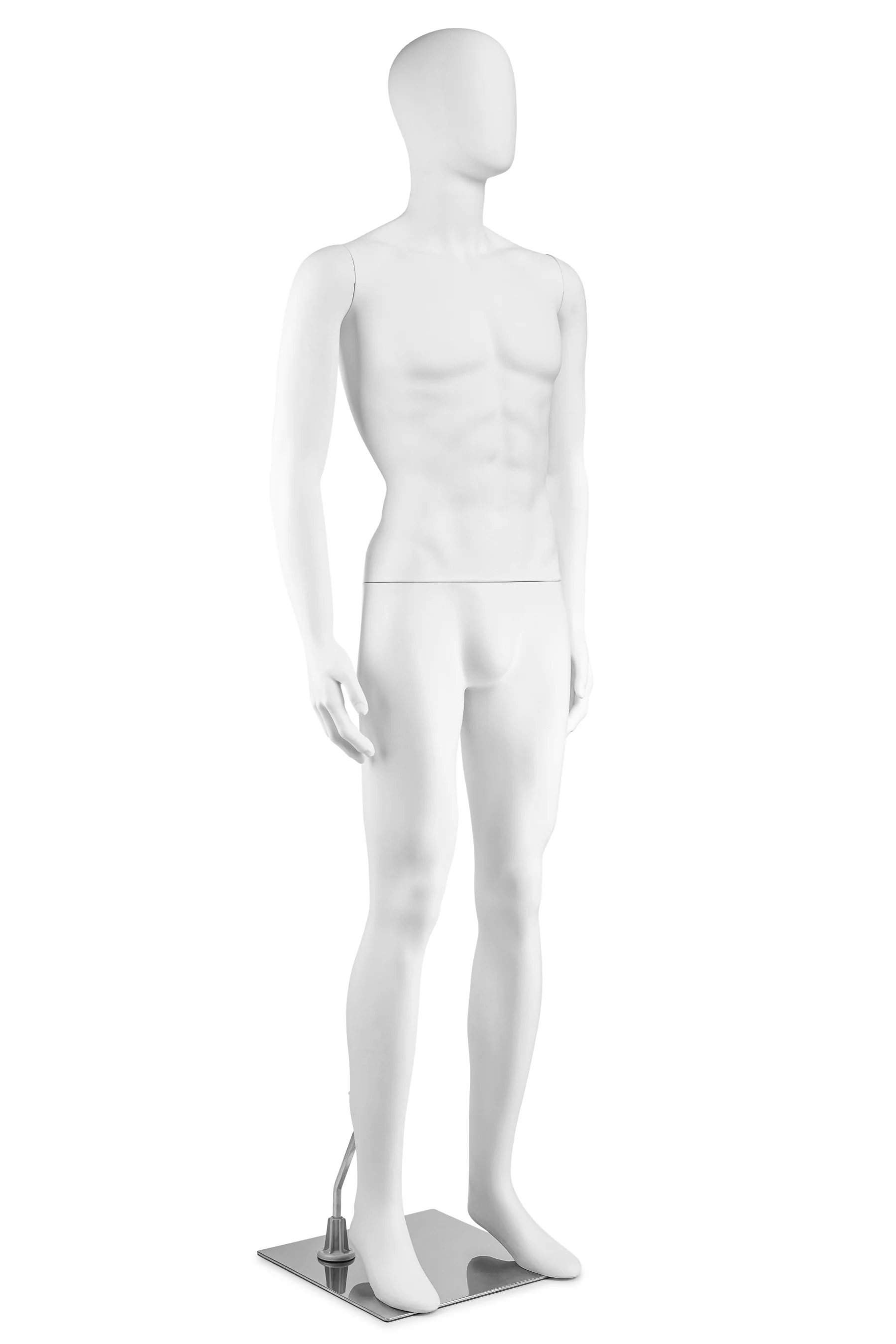 Male Egghead Mannequin in Standing or Sitting Pose (MP Series) - Image 3