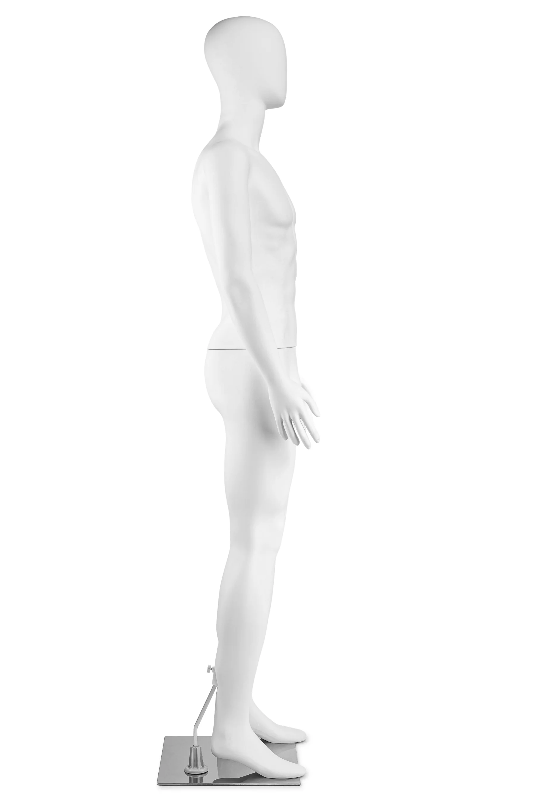 Male Egghead Mannequin in Standing or Sitting Pose (MP Series) - Image 4