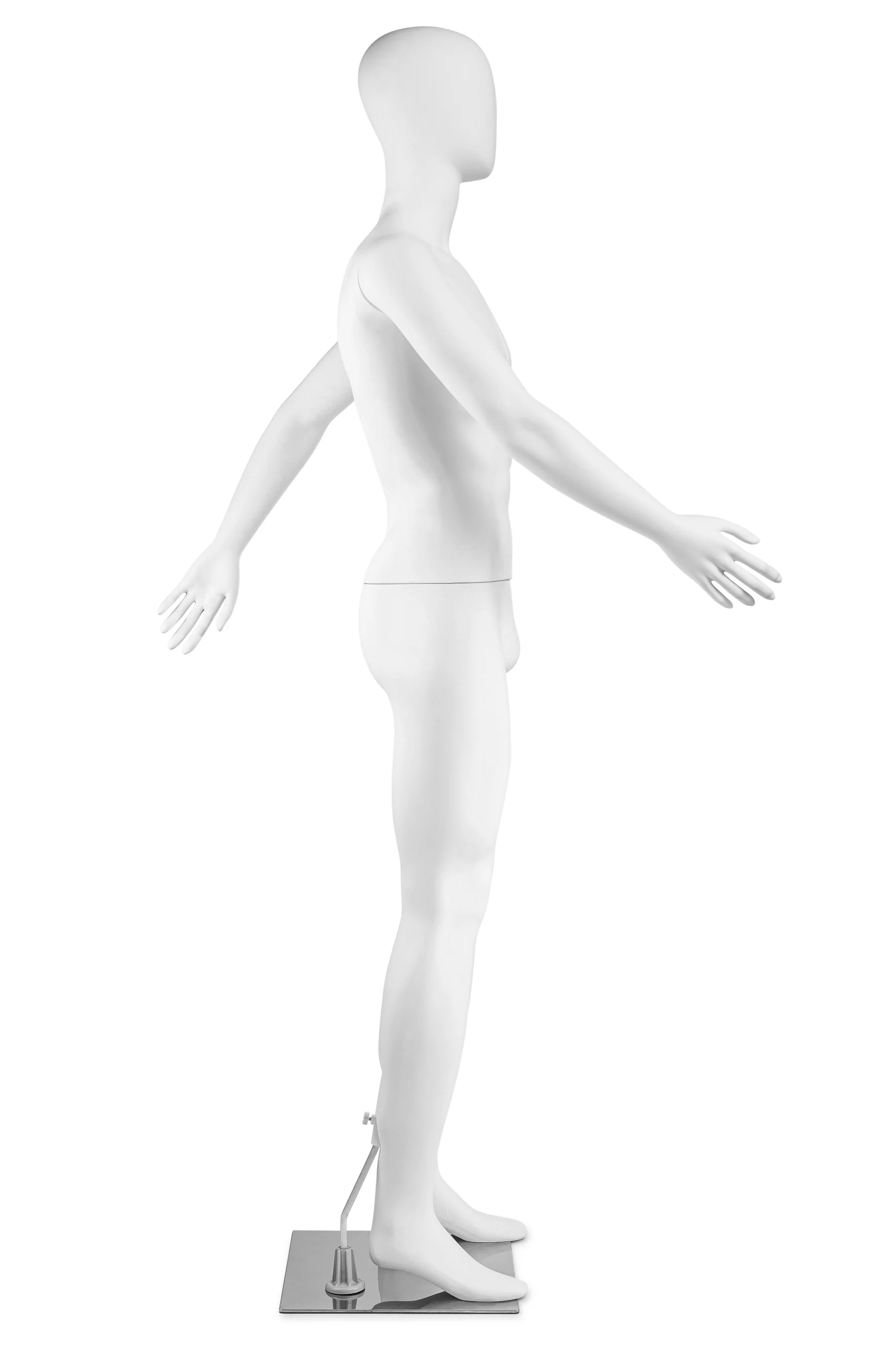 Male Egghead Mannequin in Standing or Sitting Pose (MP Series) - Image 5