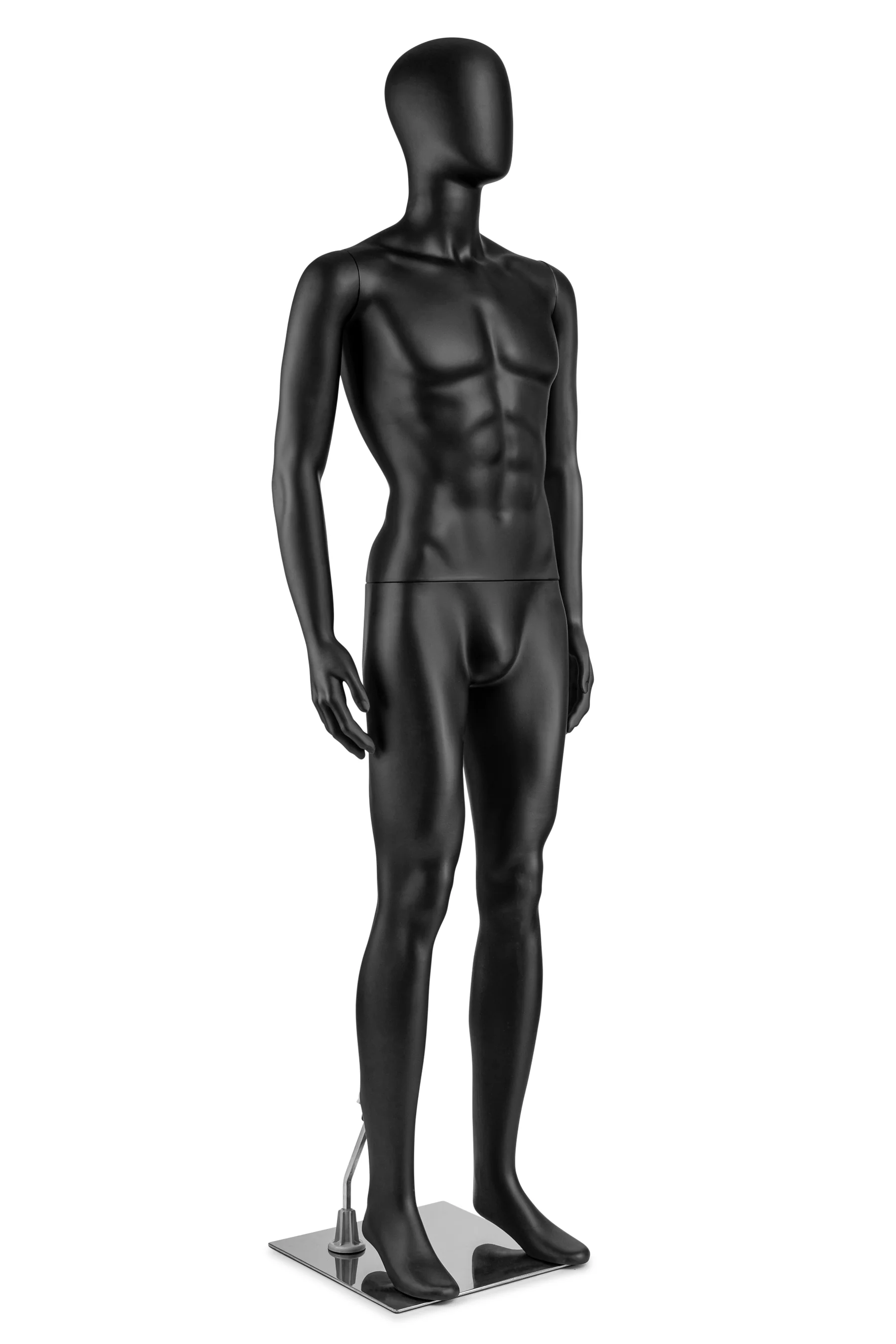 Male Egghead Mannequin in Standing or Sitting Pose (MP Series) - Image 9