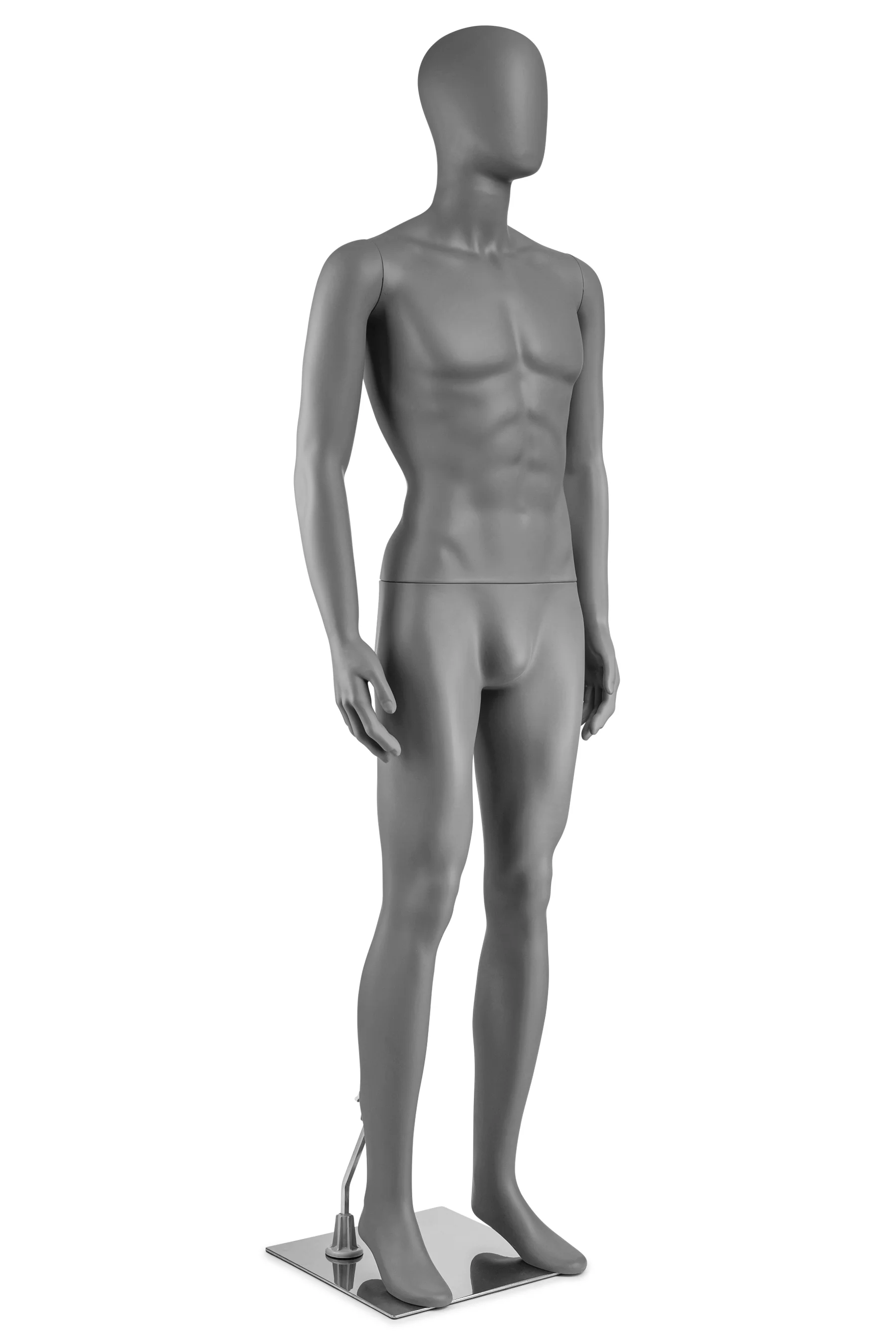 Male Egghead Mannequin in Standing or Sitting Pose (MP Series) - Image 18