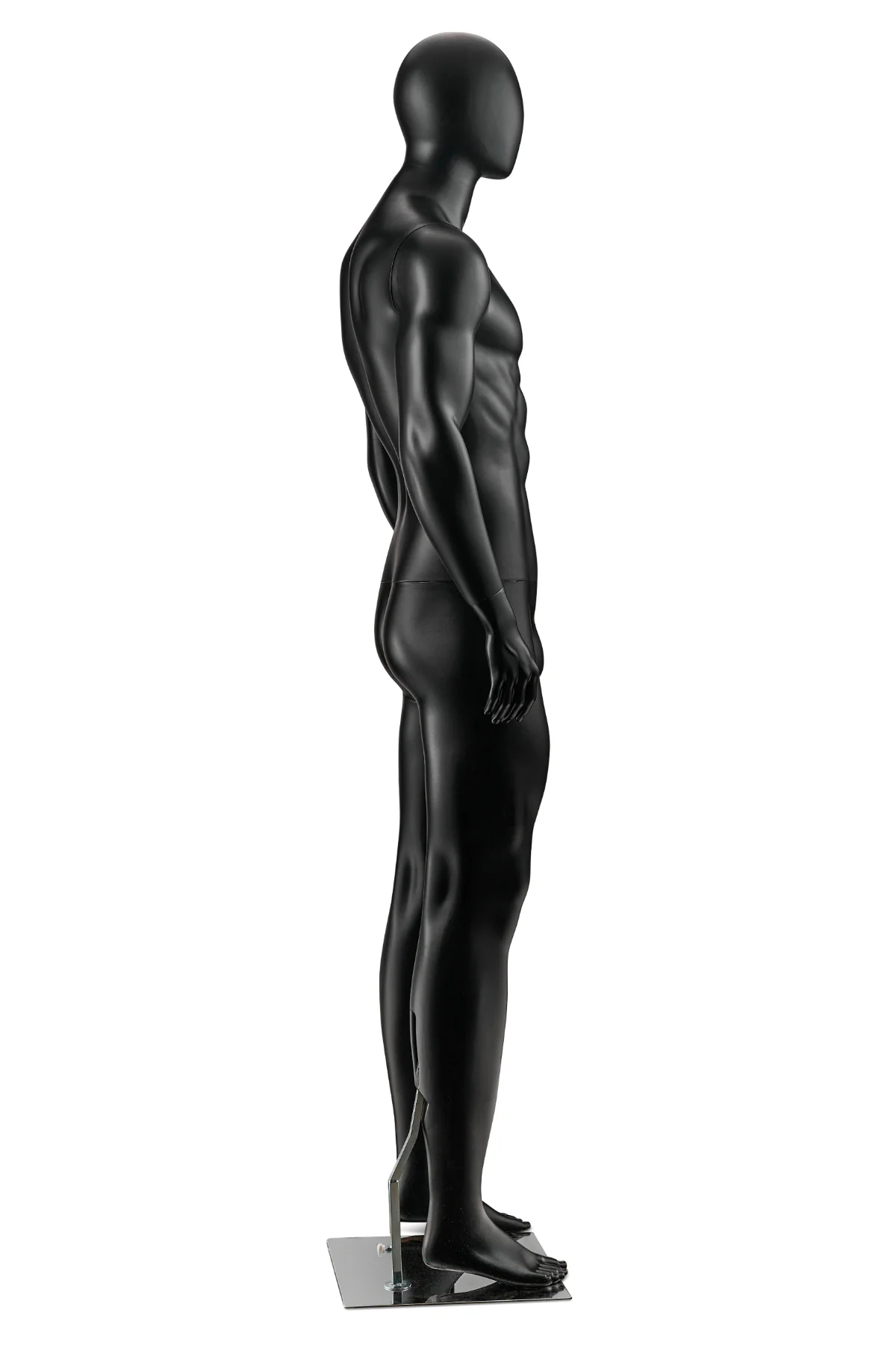 Male Egghead Bodybuilder Full Body Mannequin in Standing Pose (MP Series) - Image 10