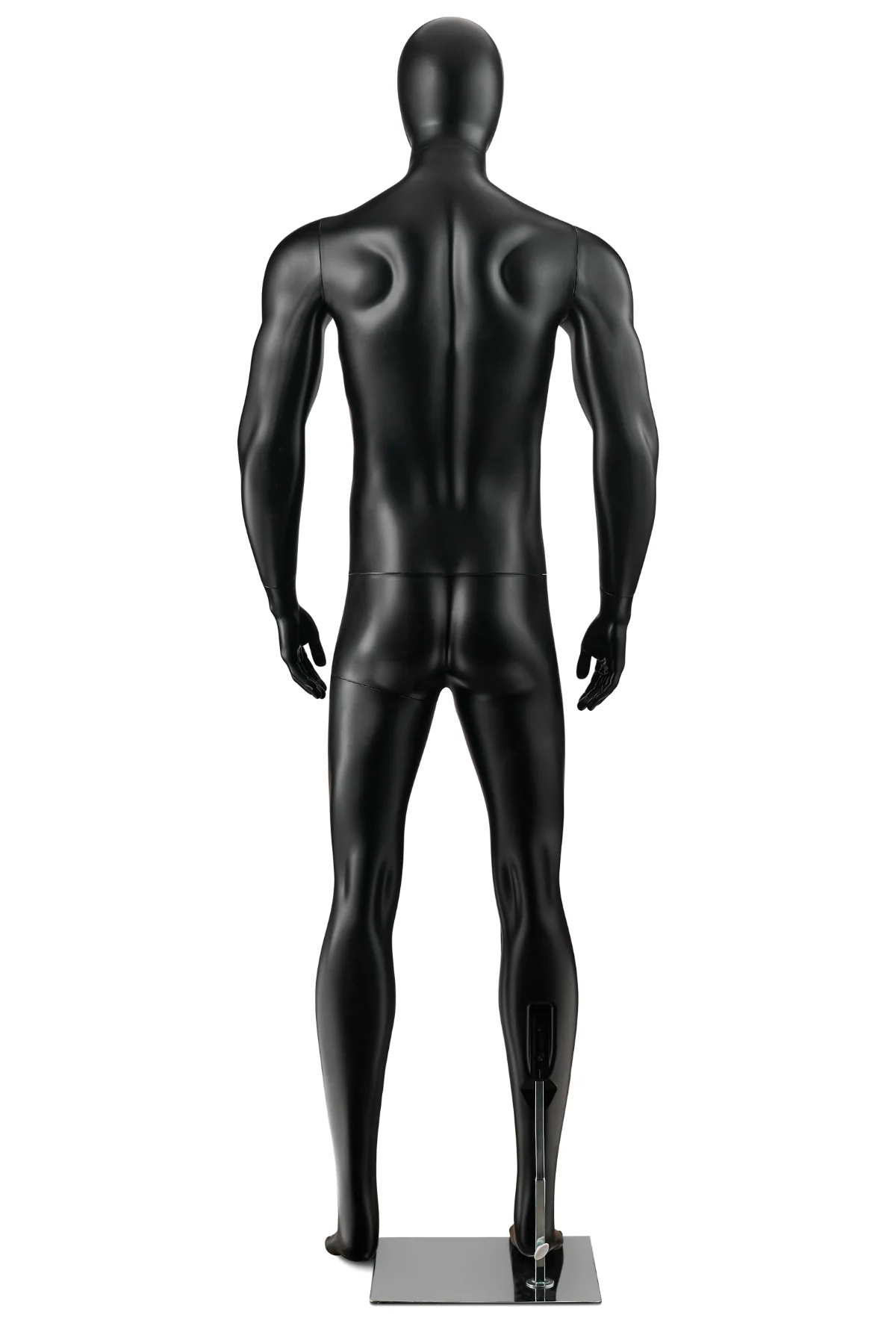 Male Egghead Bodybuilder Full Body Mannequin in Standing Pose (MP Series) - Image 6